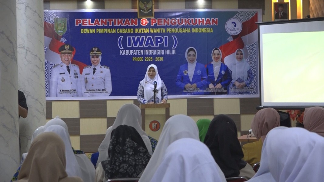 Katerina Susanti Herman Nahkodai DPC IWAPI Inhil, Siap Dorong Pertumbuhan Ekonomi Daerah