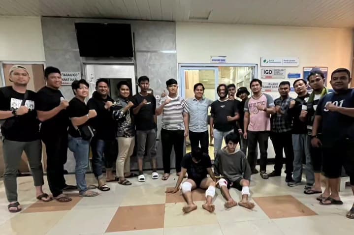 Polisi Lumpuhkan Tahanan Kabur di Kampar, Sisa Dua Masih Dikejar