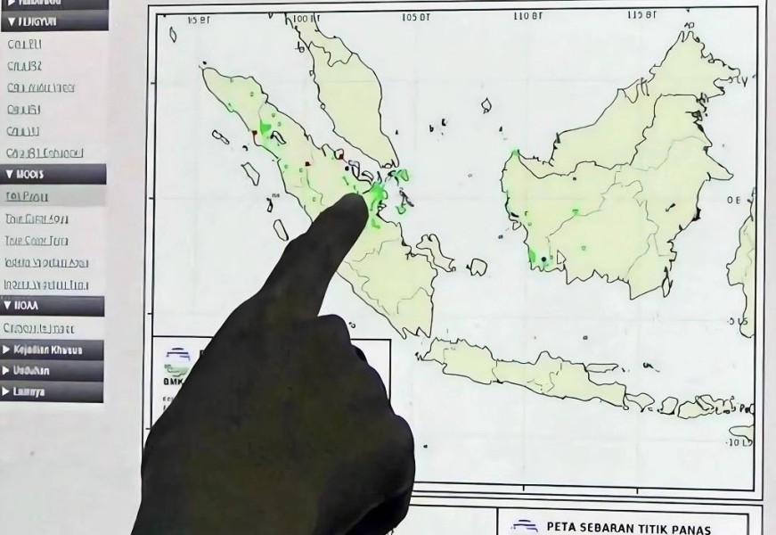 Berpotensi Hujan Lebat, BMKG Deteksi Tiga Titik Panas di Riau
