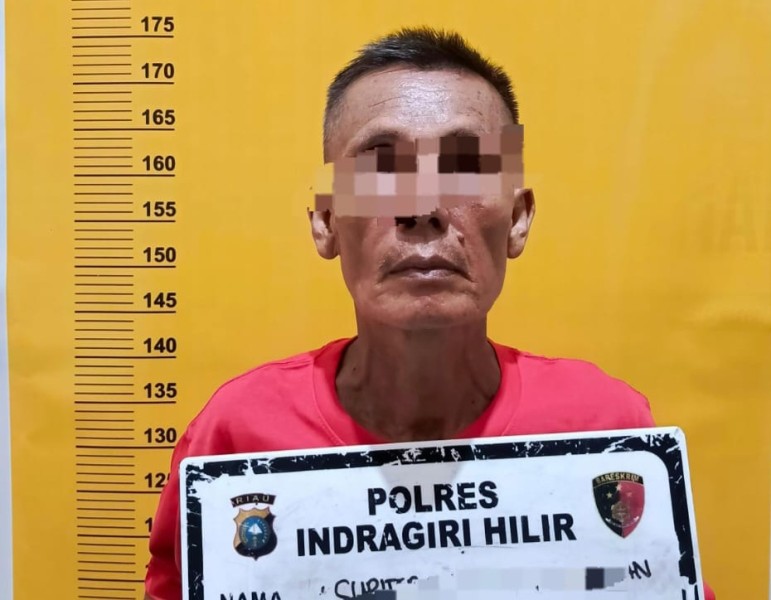 Warga Rokan Hulu Nekat Bakar Lahan di Inhil, Polsek Tempuling Gerak Cepat Amankan Pelaku