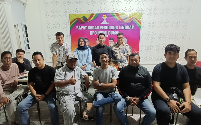 BPC HIPMI Dumai Gelar Rapat Pengurus Lengkap, ini yang Dibahas