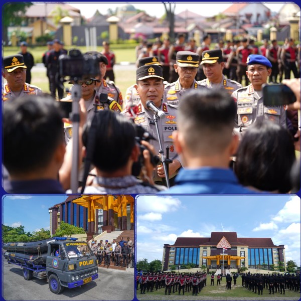 Kapolda Riau Kirim 290 Personel Bantu Sumbar
