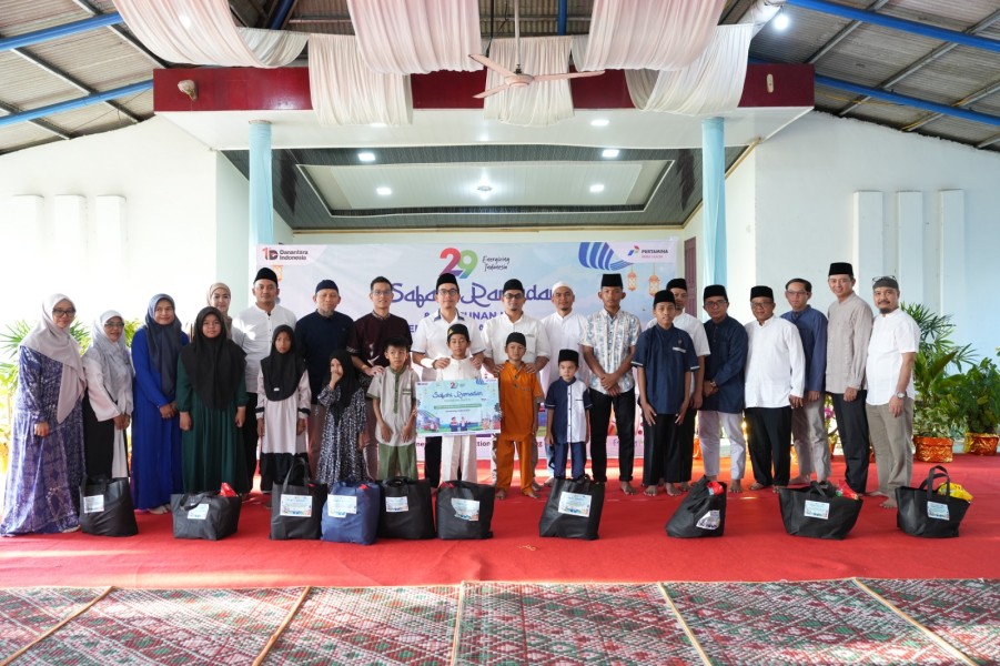 201 Anak Yatim Terima Santunan, Penutup Safari Ramadan Kilang Pertamina Dumai Penuh Makna