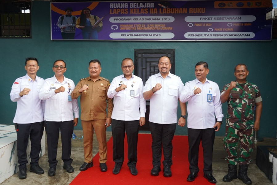 Wakil Bupati Asahan Hadiri Pisah Sambut Kalapas Kelas IIA Labuhan Ruku