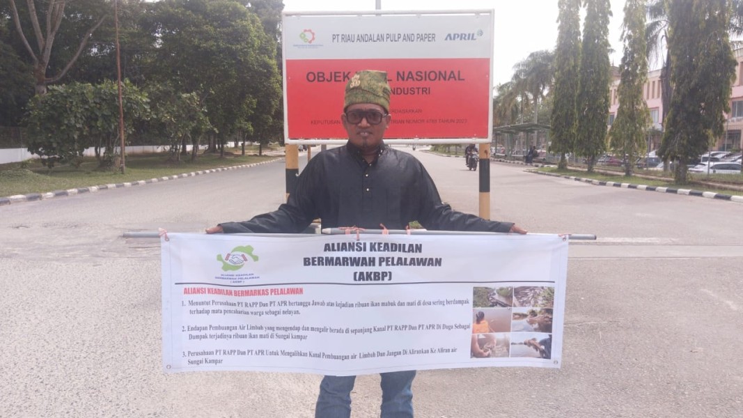 Aksi Solo Menantang Raksasa Industri: Suara Sunyi Pemuda Melayu untuk Sungai Kampar