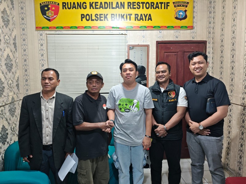 Kedepankan Aspek Kemanusiaan, Kalapas Pekanbaru Sepakat Selesaikan Kasus Pemerasan Oknum Wartawan Melalui Restorative Justice