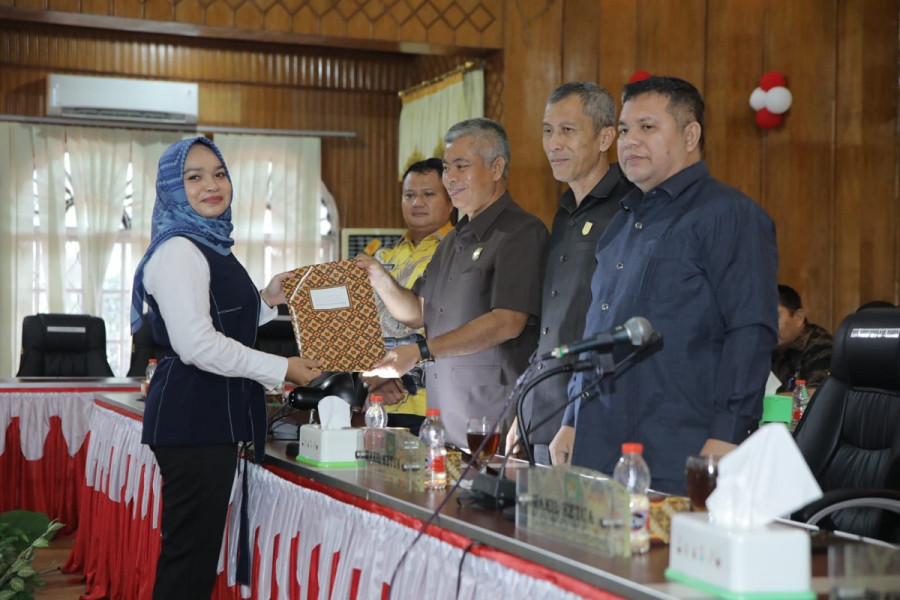 DPRD Kabupaten Asahan Gelar Rapat Paripurna Pembahasan Perubahan APBD 2025
