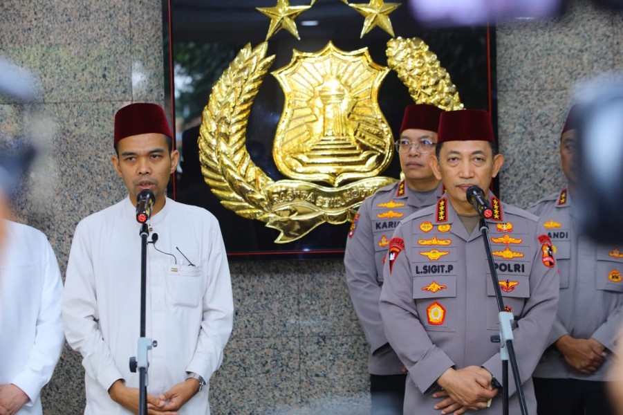 UAS dan Polri Sepakat Perkuat Kebersamaan Lewat Nilai Spiritual