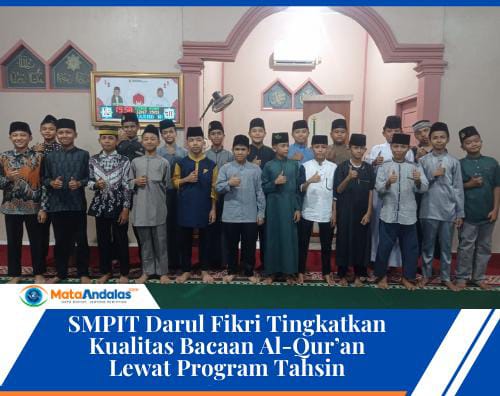 SMPIT Darul Fikri Tingkatkan Kualitas Bacaan Al-Qur’an Lewat Program Tahsin