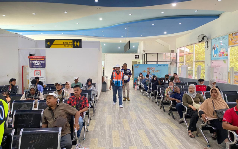 Terminal Penumpang Pelindo Dumai Siap Layani Arus Balik Lebaran