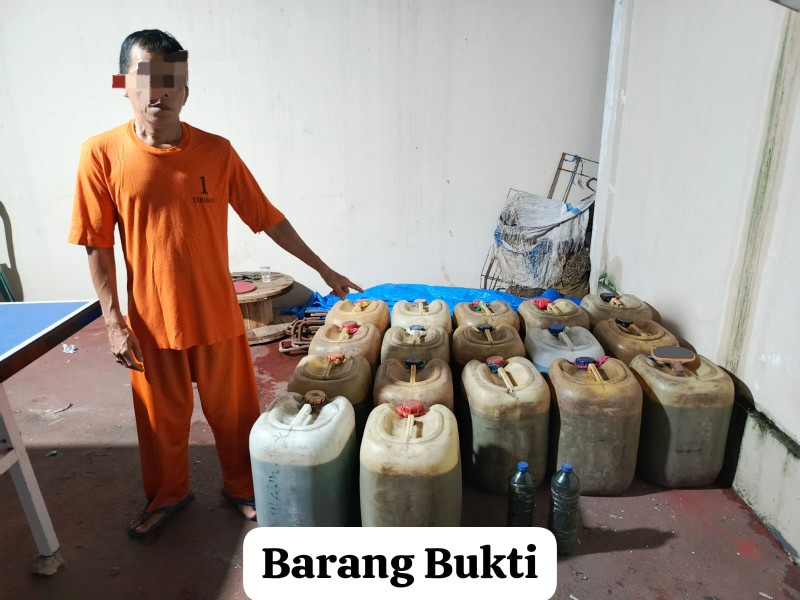 Polres Inhil Ungkap Dugaan Penyalahgunaan BBM Subsidi, Satu Orang Diamankan