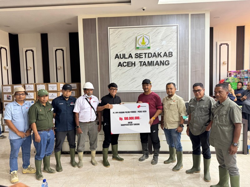 Minamas Plantation Komitmen Salurkan Bantuan Pemulihan Pascabanjir di Aceh Tamiang