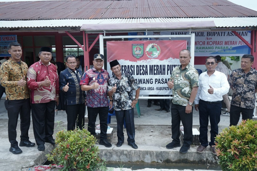 Koperasi Merah Putih Desa Rawang Pasar 5 Diresmikan, Wujud Program Nasional Ekonomi Kerakyatan