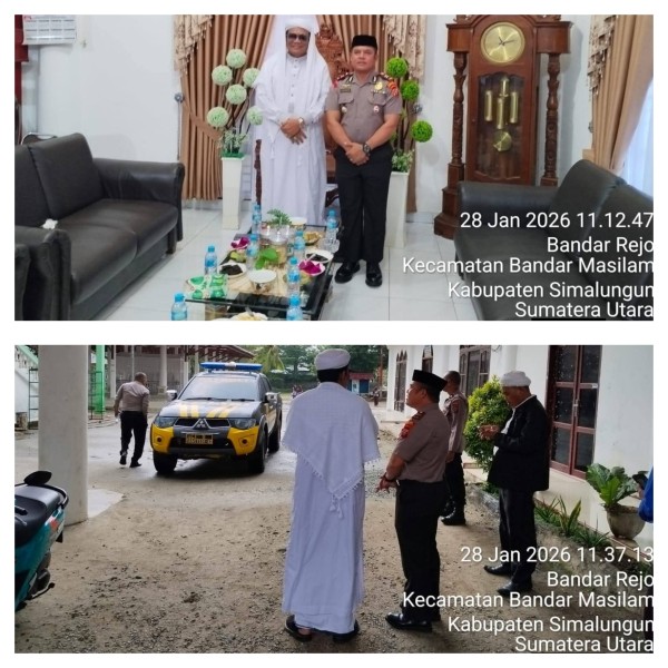 Mantan Kanit Wanteror Gegana Kini Pimpin Polsek Perdagangan, Langsung Dekat dengan Ulama