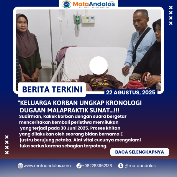 Keluarga Korban Ungkap Kronologi Dugaan Malapraktik Sunat