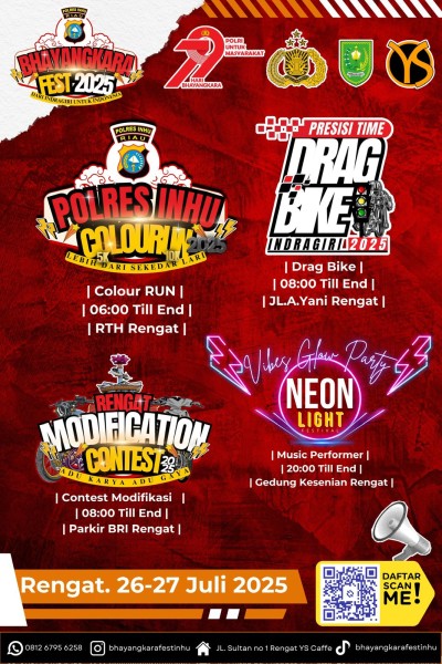 Semarak Hari Jadi Polri Ke-79, Polres Inhu Akan Helat Bhayangkara Festival, Catat Tanggalnya!