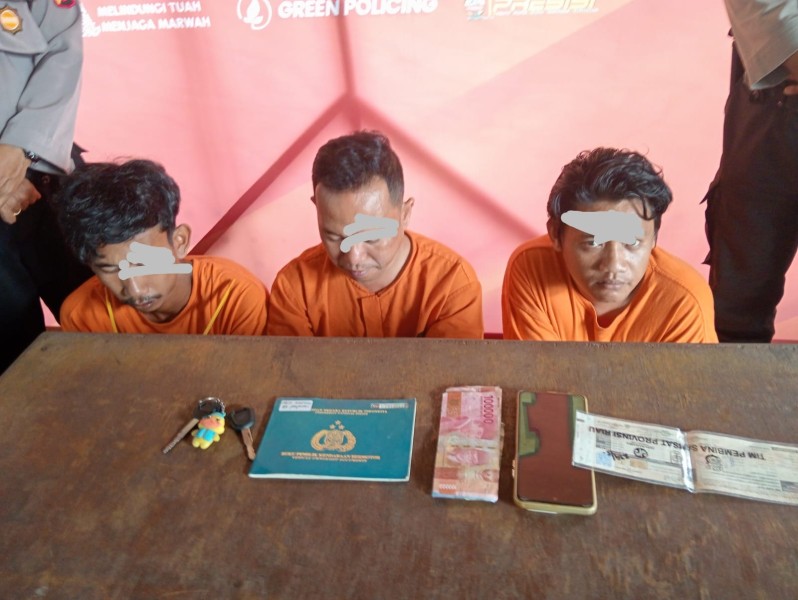 Pelaku Curanmor di Amankan Unit Reskrim Pangkalan Kerinci