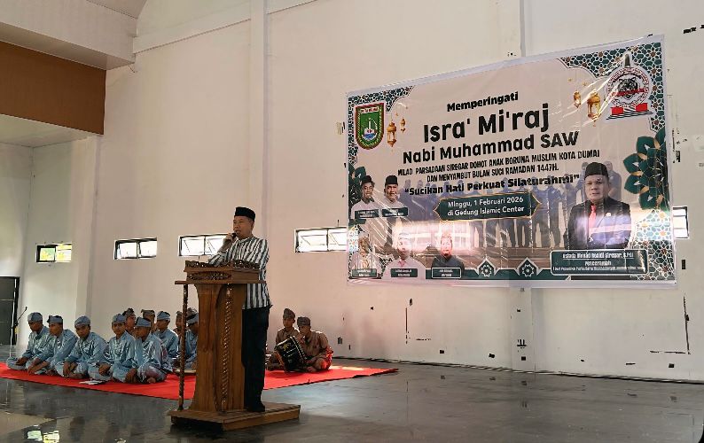 Persadaan Siregar Dohot Anak Boruna Muslim Dumai Gelar Silaturahmi dan Kajian Sambut Ramadhan