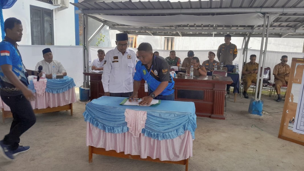 Herdianto Unggul Dalam Pemilihan Kepala Desa PAW Seberida, Siap Menjabat Hingga 2029