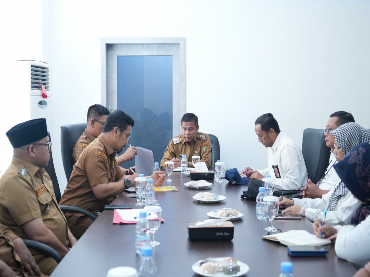 Bupati Kampar Gelar Silaturahmi dengan Kepala BPBPK Povinsi Riau