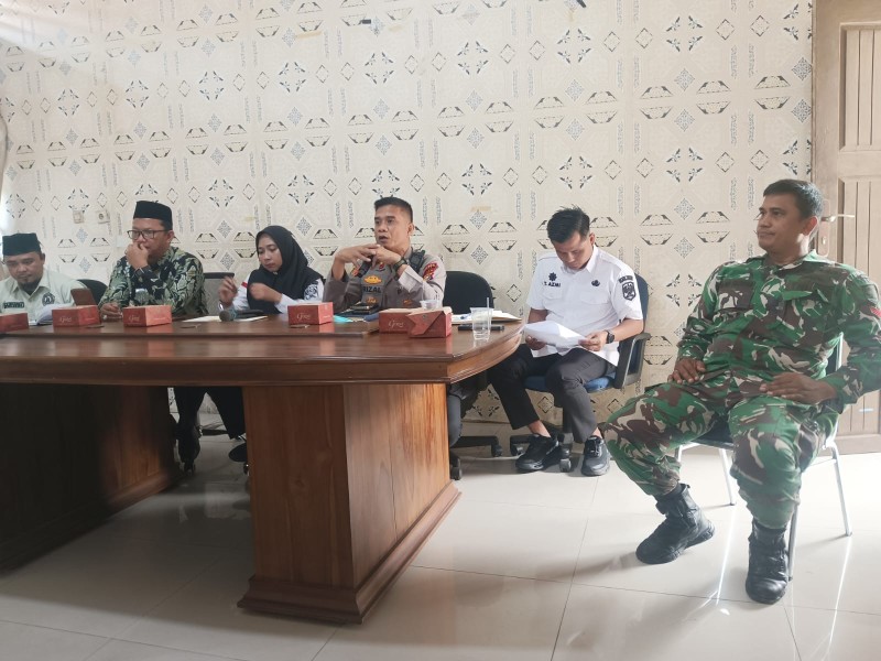 Anggota Koramil 03/Minas Hadiri Rapat Persiapan MTQ Tingkat Kecamatan Minas 2026