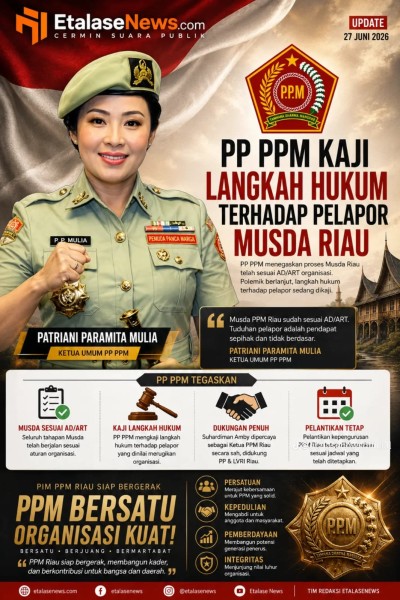 PP PPM Kaji Langkah Hukum terhadap Pelapor Musda Riau, Tegaskan Proses Organisasi Telah Sesuai AD/ART