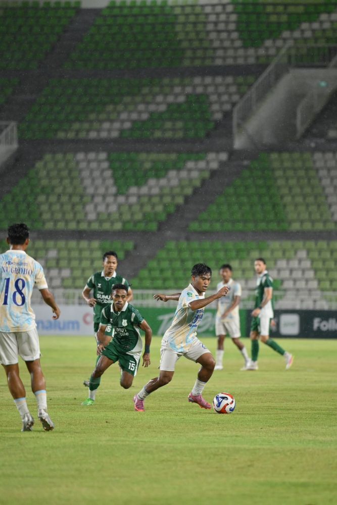 Gol Cepat Berbalas! PSPS Tahan PSMS Medan 1-1 di Stadion Utama Sumatera Utara