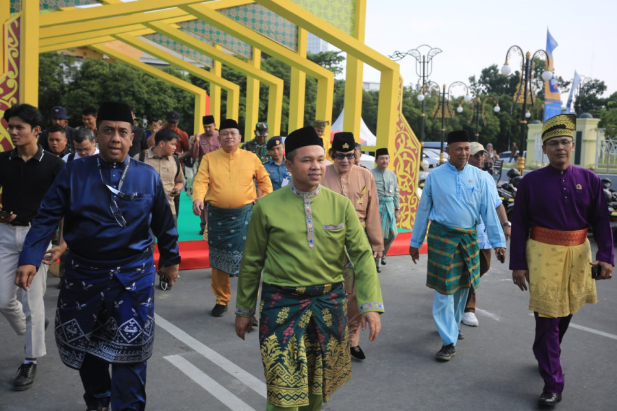 Gubernur Riau Abdul Wahid Resmikan Pekan Budaya Melayu Serumpun