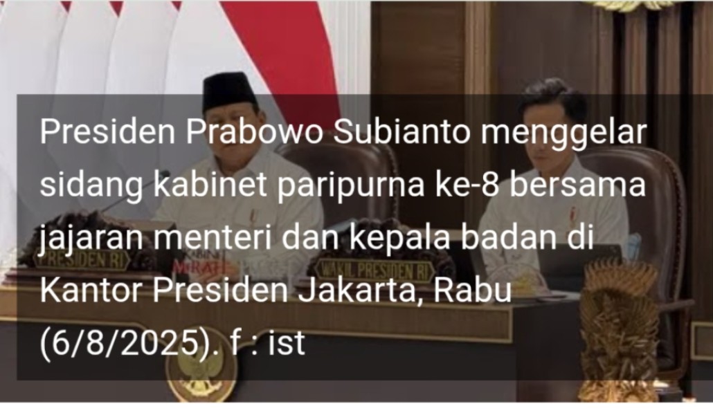 Presiden Prabowo: Tak Akan Diamkan Aktor Ekonomi yang Memiskinkan Rakyat