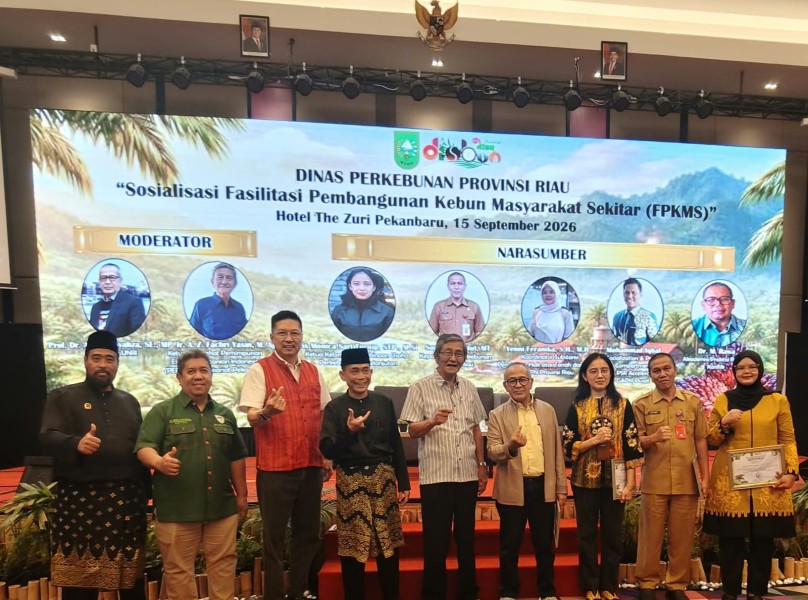 FPKMS 20 Persen Jadi Sorotan, Disbun Riau-GAPKI Bangun Kemitraan Sawit yang Adil dan Berkelanjutan
