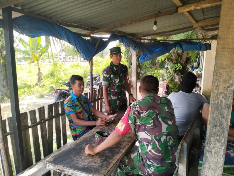 Serda Holmes Pasaribu Ajak Warga Desa Olak Peduli Kesehatan dan Kebersihan Lingkungan