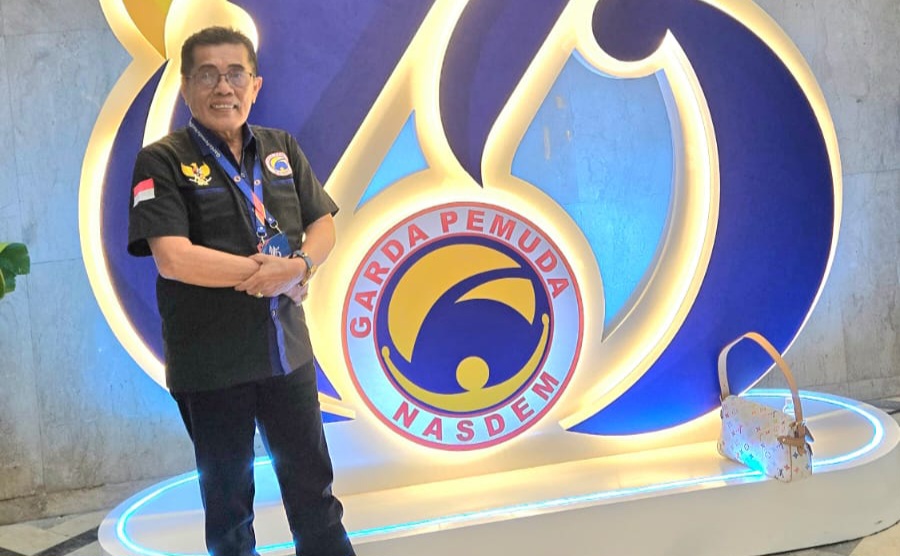 Rustam Sinaga Hadiri Rakornas II Garda Pemuda NasDem, Ajak Pemuda Pelalawan Ambil Peran Membangun Bangsa