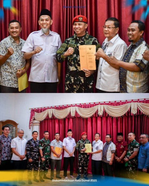 Wali Kota Dumai Saksikan Penandatanganan Hibah 142 Hektar Lahan untuk Pembangunan Markas Grup 3 Kopassus