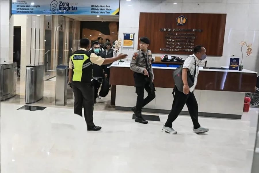 KPK Geledah Kantor Pusat Ditjen Pajak Kemenkeu RI,  Terkait Kasus Suap Pejabat Pajak