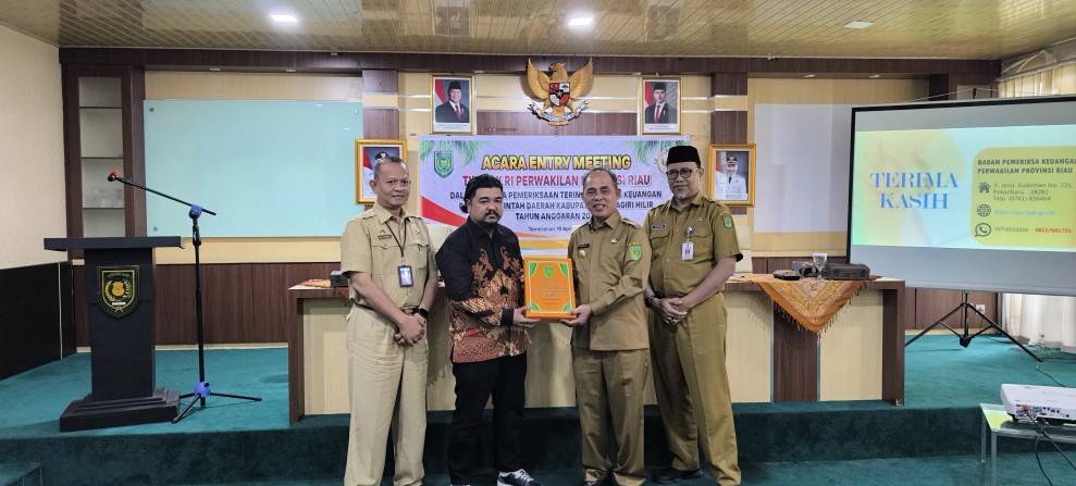 Perkuat Tata Kelola Keuangan, Bupati Inhil Sambut Tim BPK RI di Entry Meeting Pemeriksaan LKPD 2024