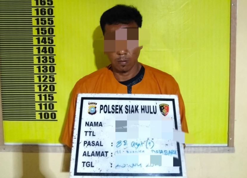 Diduga Cabuli Anak Laki-laki DiBawah Umur, Pria di Siak Hulu Ditangkap