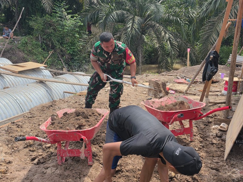 Progres Pembangunan Jembatan Garuda di Minas Barat Capai 37,1 Persen