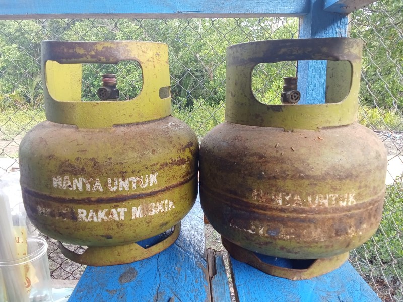 Harga LPG  Di Panipahan Meroket Capai 37000, Masyarakat Minta Pemerintah Rokan Hilir Mencarikan Solusi.