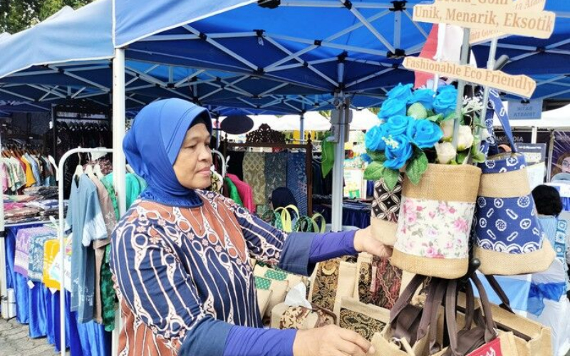Kerajinan Ramah Lingkungan Goena Goni dari Semarang Tembus Mancanegara
