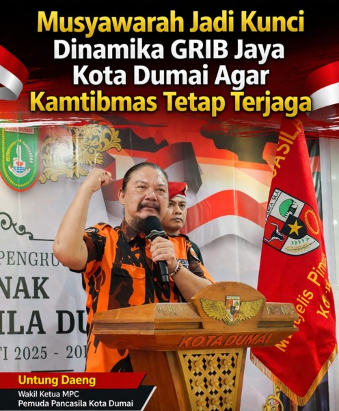 Pemuda Pancasila Ajak GRIB Jaya Dumai Selesaikan Konflik Lewat Musyawarah, Kamtibmas Jadi Prioritas