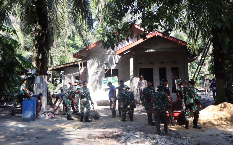 TMMD ke-124 Kodim Dumai: Hadirkan Hunian Layak untuk Warga