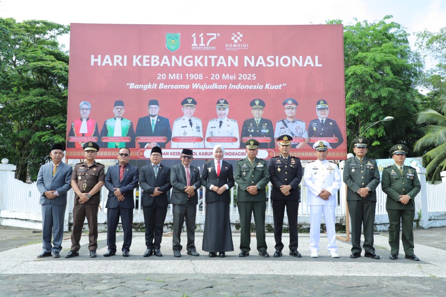 Kasdim 0314/Inhil Hadiri Upacara Peringatan Hari Kebangkitan Nasional ke-117