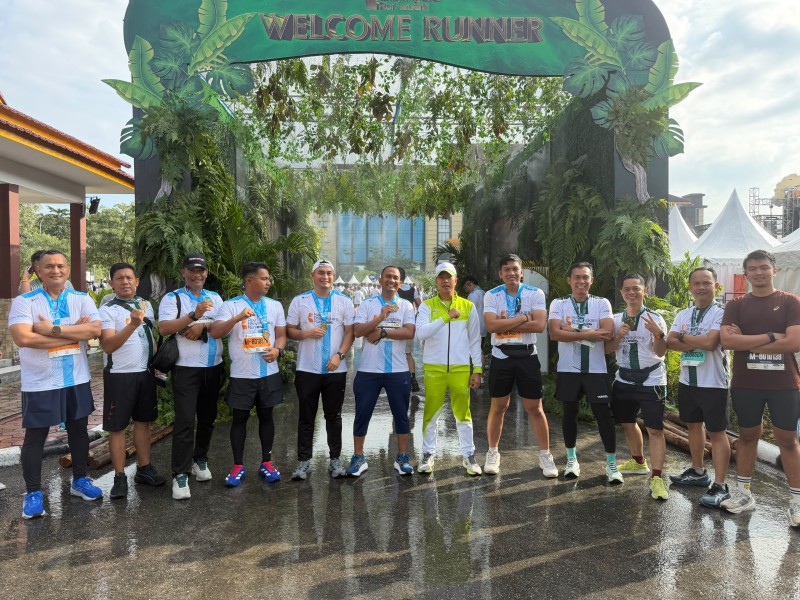 Kapolres Dumai Turun Langsung di Riau Bhayangkara Run 2026, 130 Personel Dikerahkan Amankan Event Akbar di Pekanbaru