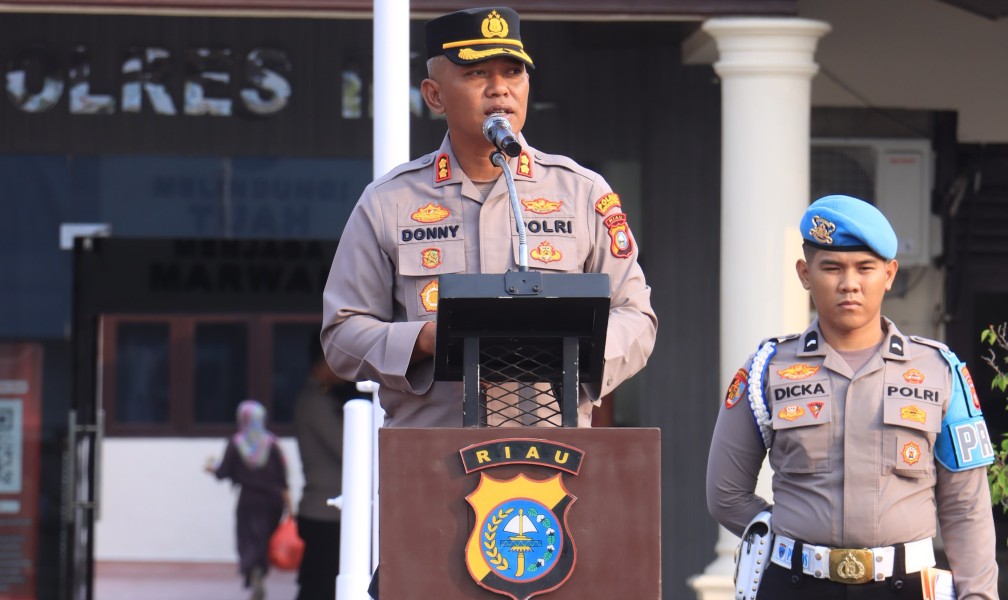 Kapolres Inhil Pastikan Peristiwa E.S Ditangani Profesional, Masyarakat Diimbau Tetap Tenang