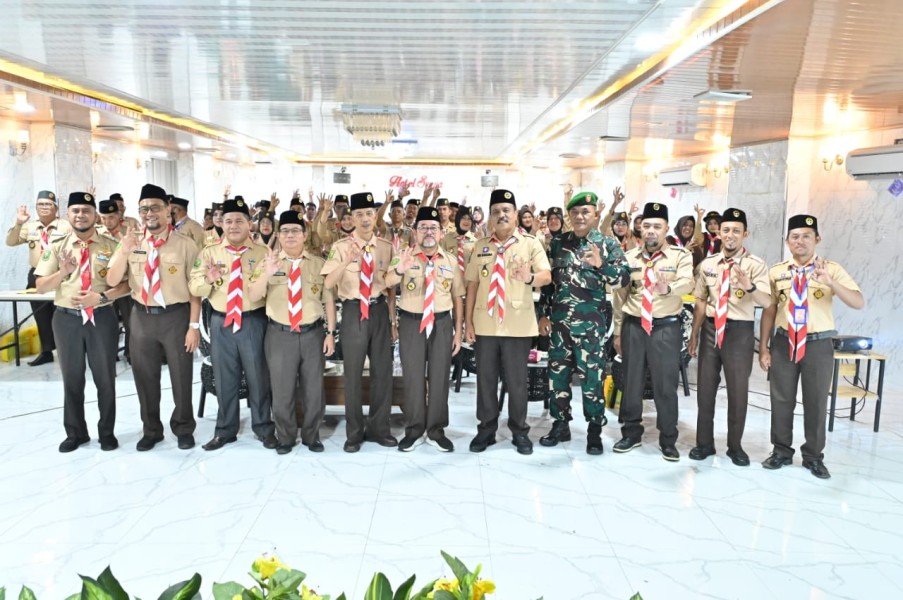 Pemkab Bengkalis Dukung Muscab XI Kwarcab Pramuka, Dorong Lahirnya Kepemimpinan Visioner