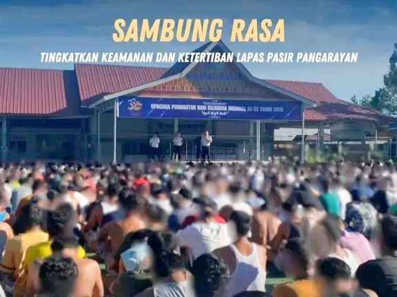 Perkuat Keamanan Lapas, Lapas Pasir Pangarayan Gelar Sambung Rasa untuk Cegah Narkoba, HP Ilegal, dan Penipuan Online