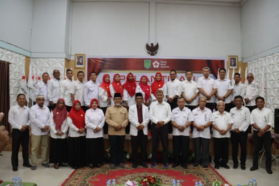 Hj.Katerina Susanti Duduki Tampuk Pimpinan PMI Cabang Indragiri Hilir