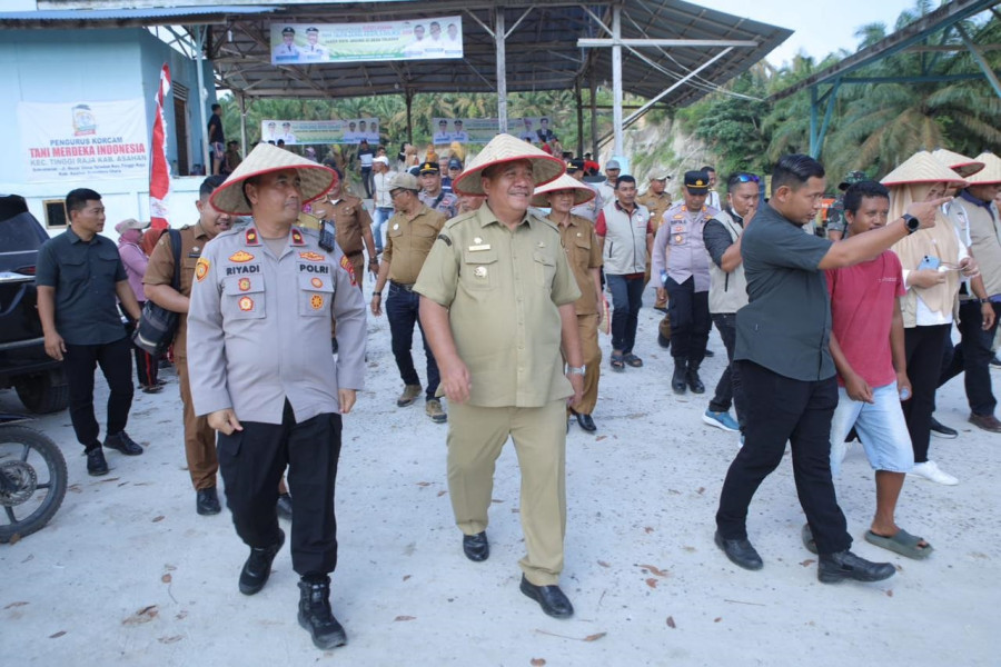 Bupati Asahan Hadiri Panen Raya Jagung di Tinggi Raja: Pemerintah Teguhkan Komitmen Kemandirian Pangan Daerah