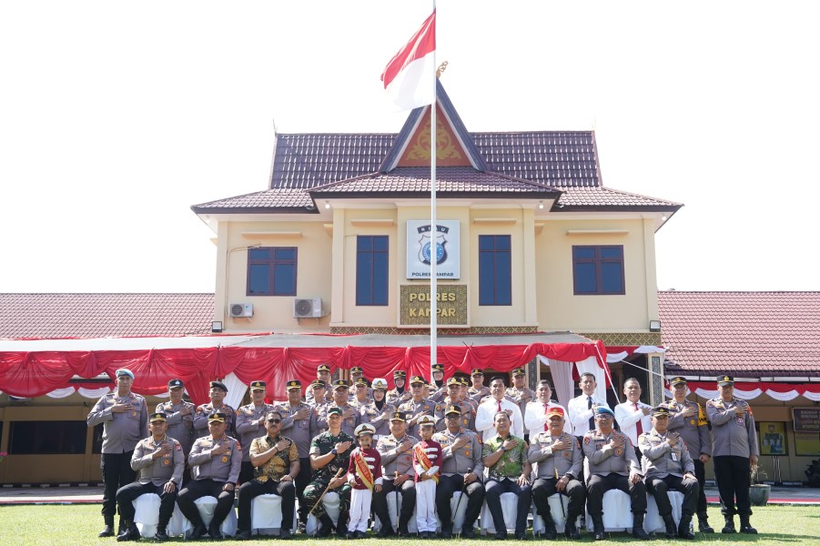 Kapolda Riau Kunjungi Polres Kampar, Tekankan Harkamtibmas dan Jadilah Polisi Pelindung Peradaban