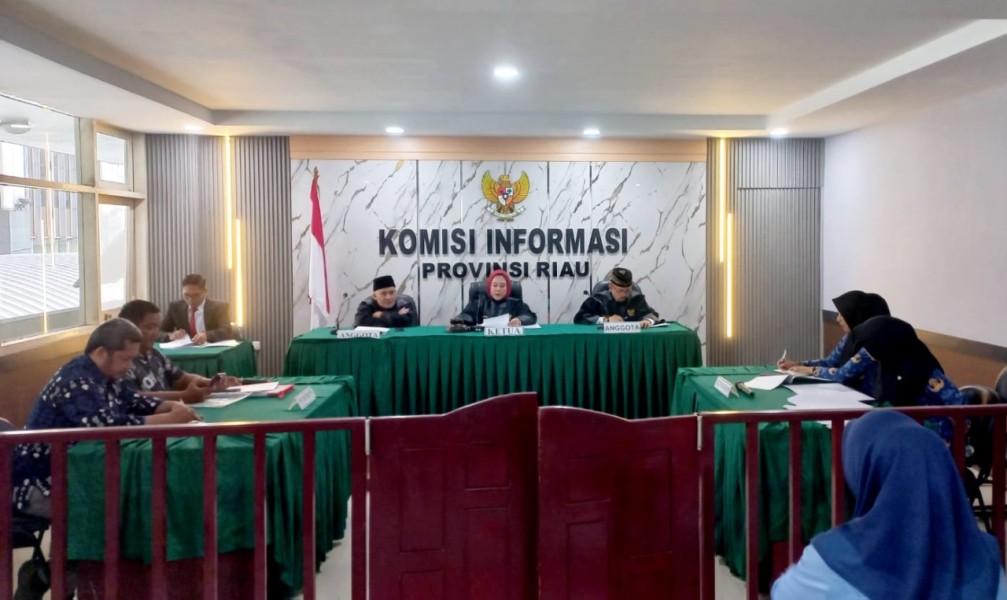 Komisi Informasi Riau Resmi Pindah, Gelar Sidang Perdana di Kantor Baru